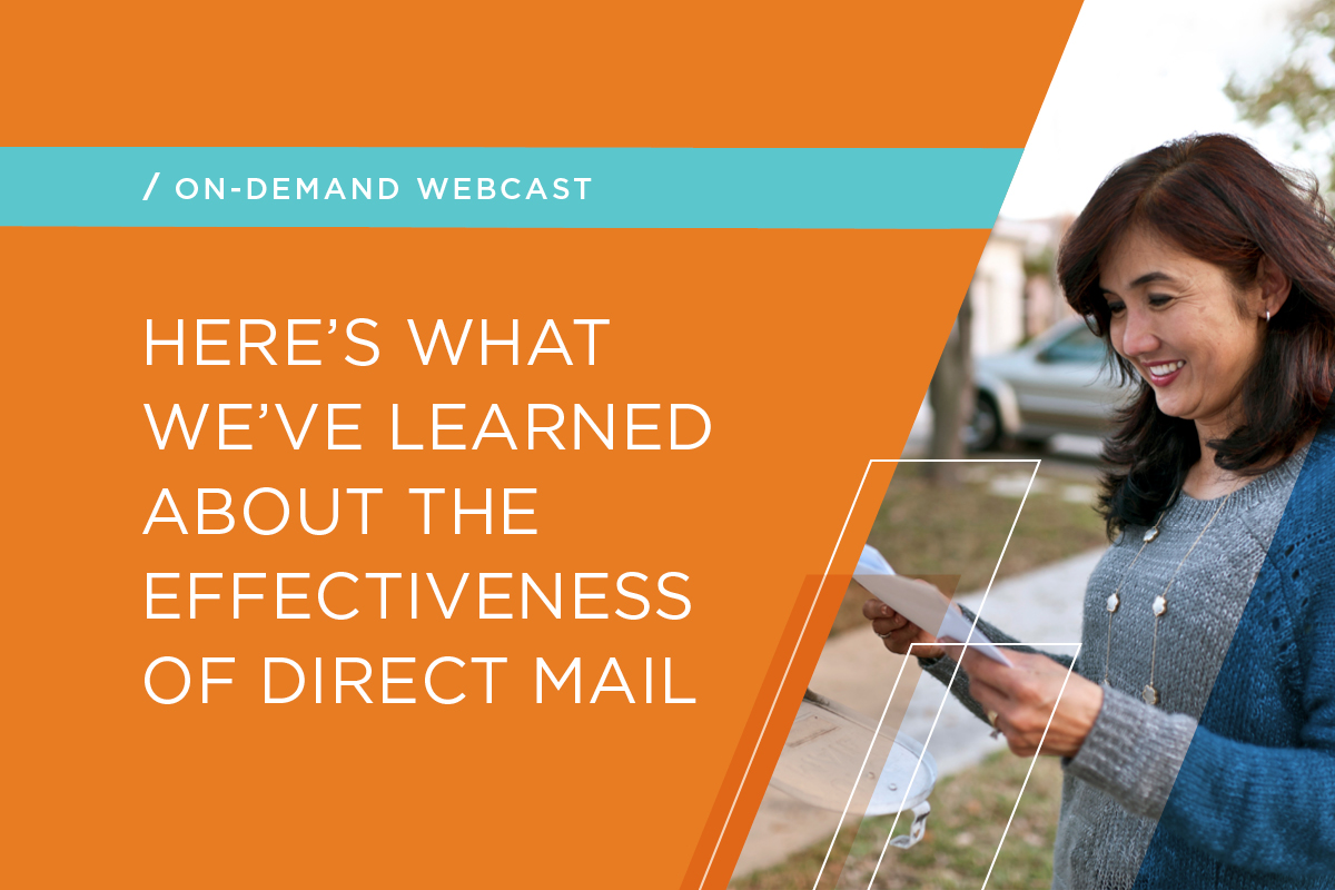 Direct mail effectiveness