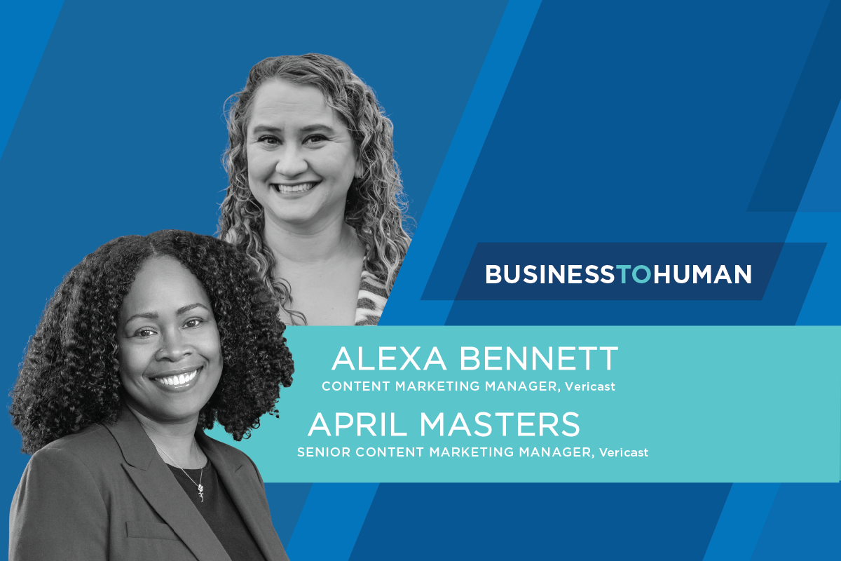 Alexa Bennett and April Masters Business to Human Podcast